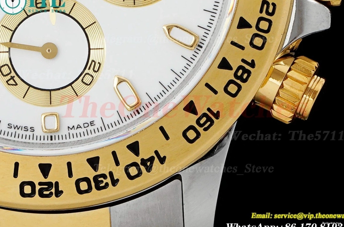 SS QF YG Weight) SH4130(Gain White 40mm Dial 116503 V3 Daytona 0121